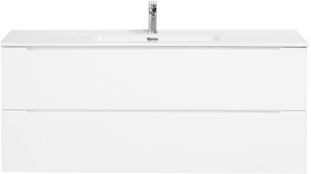 Тумба с раковиной BelBagno ETNA-1200-2C-SO-BL-P Bianco Lucido 