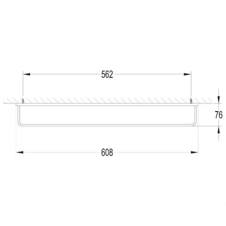 Полотенцедержатель Omnires Darling DA70216GL золото 
