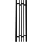 Полотенцесушитель электрический Point Фрея PN20738B П2 180x800 диммер слева, черный