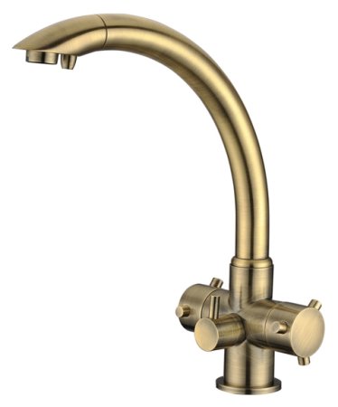 Смеситель для кухонной мойки Zorg Clean Water ZR 321 YF- BR 