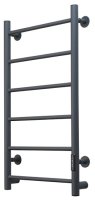 Полотенцесушитель электрический (лесенка) Тругор Аспект Пэк сп 1 80х40 см, графит