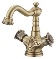 Смеситель Zorg Antic A 3007U-BR для раковины