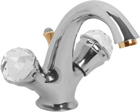 Смеситель Migliore Korona Swarovski ML.KRN-4734 CrDo для раковины 