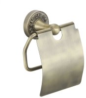 Держатель для туалетной бумаги Rose RG1005Q, бронза