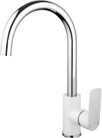 Смеситель для кухни Gappo G48 G4048 Белый Хром