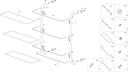 Полка WasserKRAFT K-2033 