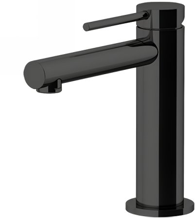 Смеситель для раковины Gattoni Circle One 9042/90NO Черный матовый 