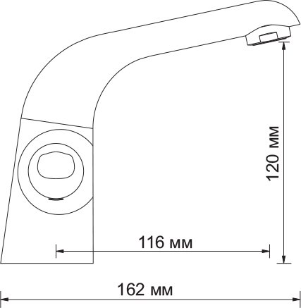 Смеситель WasserKRAFT Lossa 1203 для раковины 