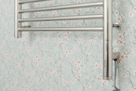 Полотенцесушитель электрический Сунержа Богема 3.0 120х40 L с 1 полкой 