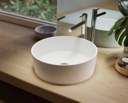 Раковина-чаша Whitecross Agate 40 0701.040040.200 Белая матовая 