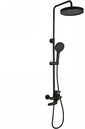 Душевая система Frap H17-6 F2417-6 Черная матовая 