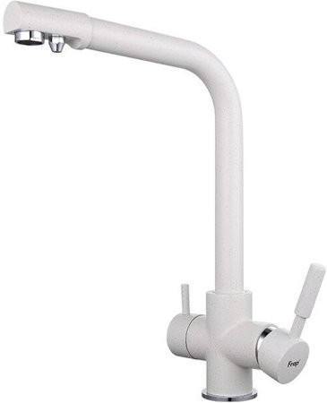 Смеситель для кухни Frap H52 F4352-8 Белый 