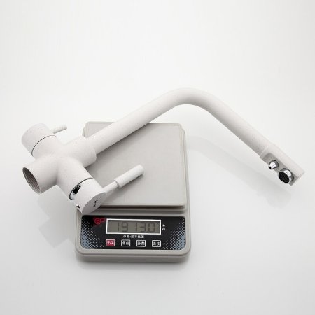 Смеситель для кухни Frap H52 F4352-8 Белый 