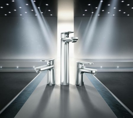 Смеситель для раковины Hansgrohe Vernis Blend 71552670 Черный матовый 