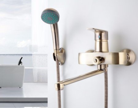 Смеситель для ванны Frap H30-4 F2230-4 универсальный Бронза 