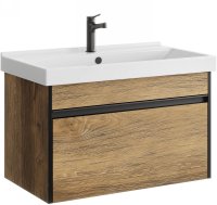 Тумба под раковину Aqwella Urban 80 URB0108DB подвесная Дуб балтийский