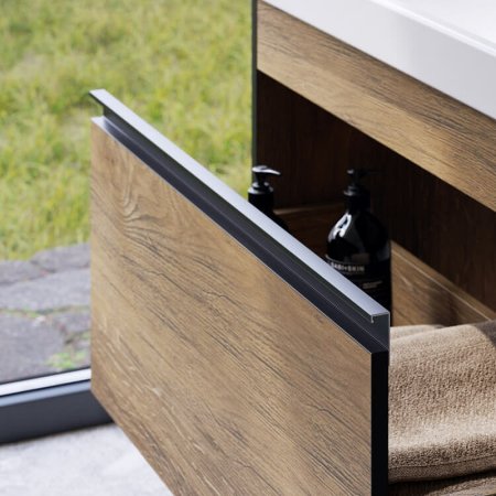 Тумба под раковину Aqwella Urban 80 URB0108DB подвесная Дуб балтийский 