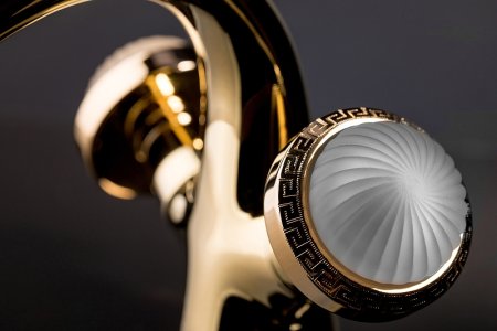 Смеситель для раковины Boheme Satine 291-ST Золото 