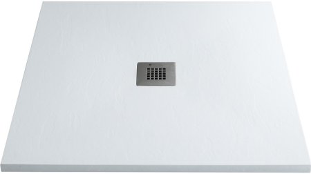 Душевой поддон из искусственного камня Allen Brau Priority 100x90 8.31004-21 Белый камень 