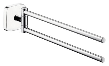 Полотенцедержатель Hansgrohe PuraVida двойной 