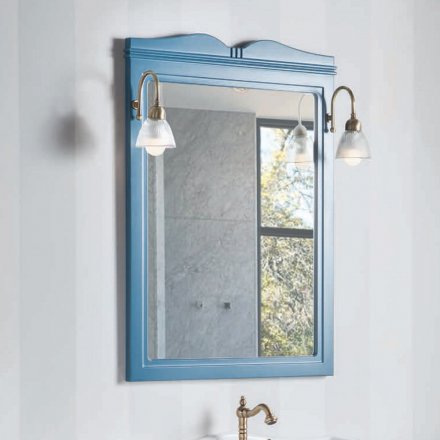 Зеркало Caprigo Borgo 60-70 blue с отверстиями 