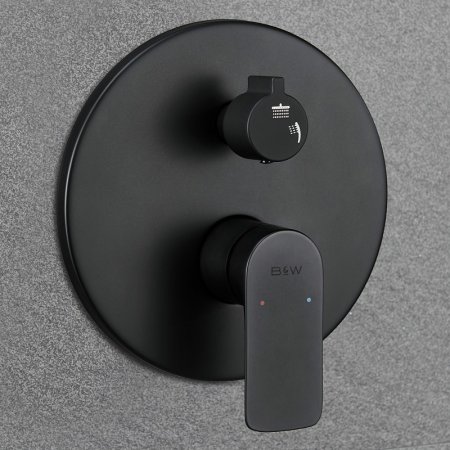 Душевая система Black&White Universe UK8311B 8311BUK Черная матовая 