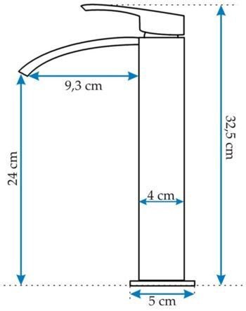 Смеситель для раковины без донного клапана Rea Enzo REA-B0966 