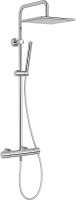 Душевая система Jacob Delafon Brigitte E32850-CP с термостатом Хром