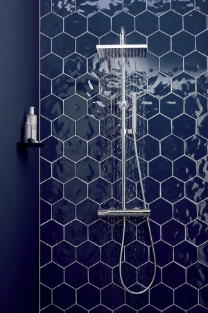 Душевая система Jacob Delafon Brigitte E32850-CP с термостатом Хром 