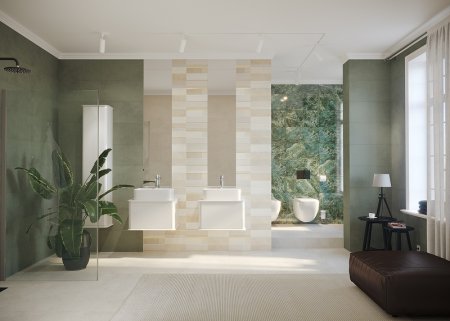 Шкаф пенал Creto Stella 35 16-001 подвесной Белый 