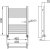 Полотенцесушитель водяной Ника Modern ЛМ-2 60/40, хром 