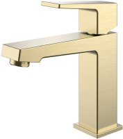 Смеситель для раковины Splenka S01.10.03, золотой сатин