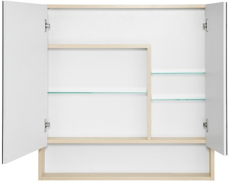 Зеркальный шкаф Aquaton Сканди 90 1A252302SDB20 Белый Дуб верона 