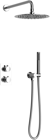 Душевая система с термостатом AltroBagno Unione 040407 Cr 