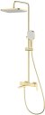 Душевая система Raglo R30.24.03, сатин золотой 