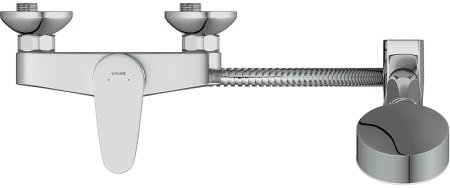 Смеситель для душа Cersanit Cari 63029 Хром 