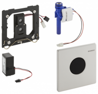 Кнопка смыва GEBERIT 116.023.FW.1 Mambo нержавеющая сталь (Швейцария) Геберит