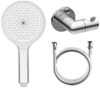 Лейка для душа с держателем и шлангом Raglo R476.43, хром