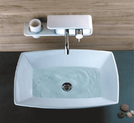 Смеситель для раковины Paini Pad PDCR208B0 Хром Белый 