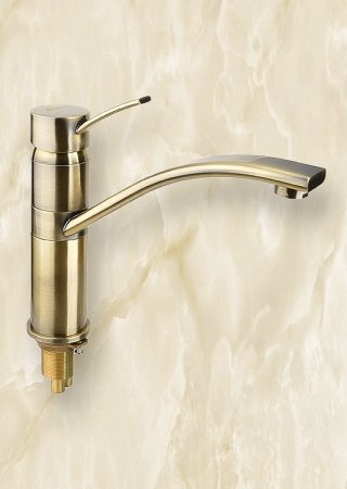 Смеситель Timo Berta 0303FN antique для кухонной мойки 