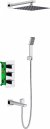 Душевой комплект Timo Petruma SX-5049/00SM 3-х режимная, с термостатом, хром 