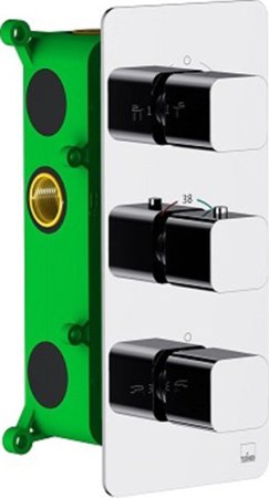 Душевой комплект Timo Petruma SX-5049/00SM 3-х режимная, с термостатом, хром 