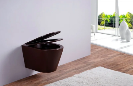 Унитаз подвесной Esbano Clavel ESUPCLAVCM кофе матовый 