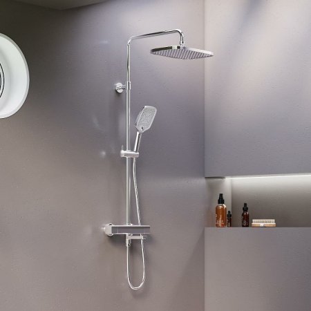 Душевая система Damixa Gala 953810000 с термостатом Хром 