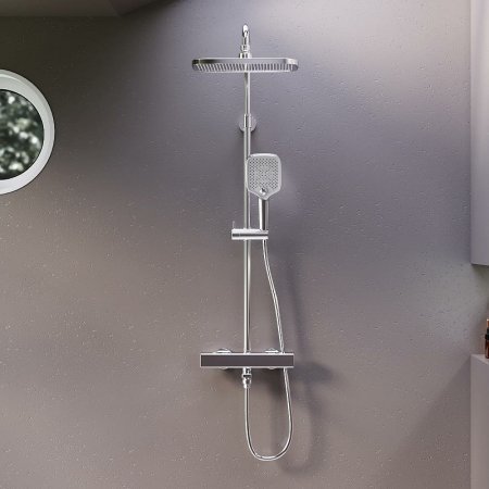 Душевая система Damixa Gala 953810000 с термостатом Хром 