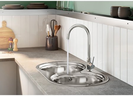 Смеситель для кухни Roca Etna 5A7B09C00 Хром 