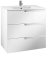 Тумба под раковину Roca Victoria Nord Ice Edition 60 ZRU9302834 подвесная 3 ящика Белый глянец 