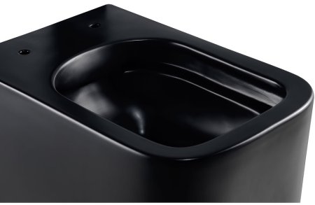 Унитаз Vincea Ultra Rimless VT1-32MB подвесной Черный матовый с сиденьем Микролифт 