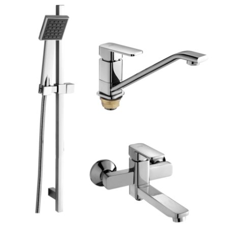 Комплект для ванной Ganzer Stefan GZ12037 Хром 