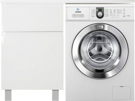 Тумба с раковиной Эстет Dallas Luxe 140 напольная, 2 ящика, L 